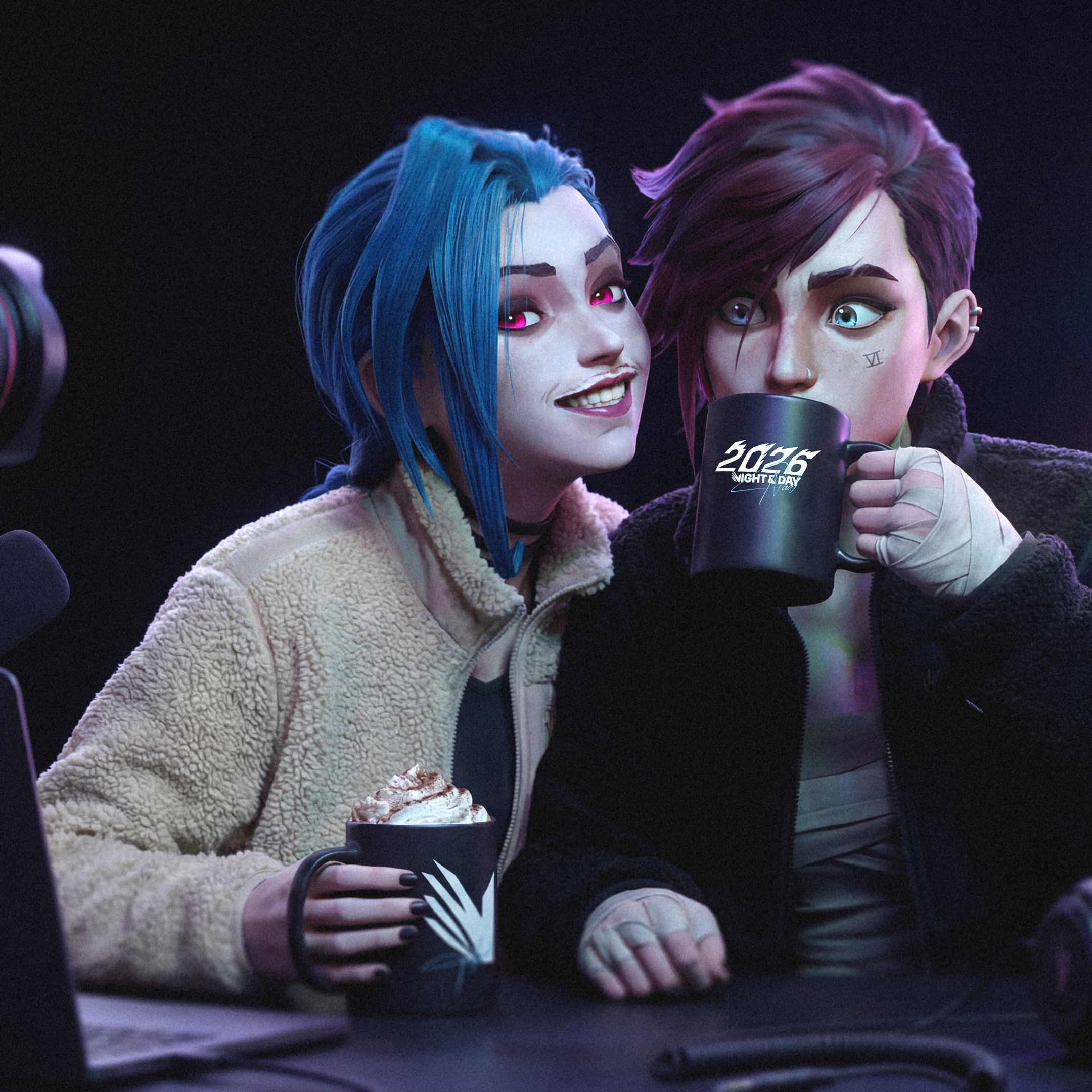 Night & Day — Mug Signature